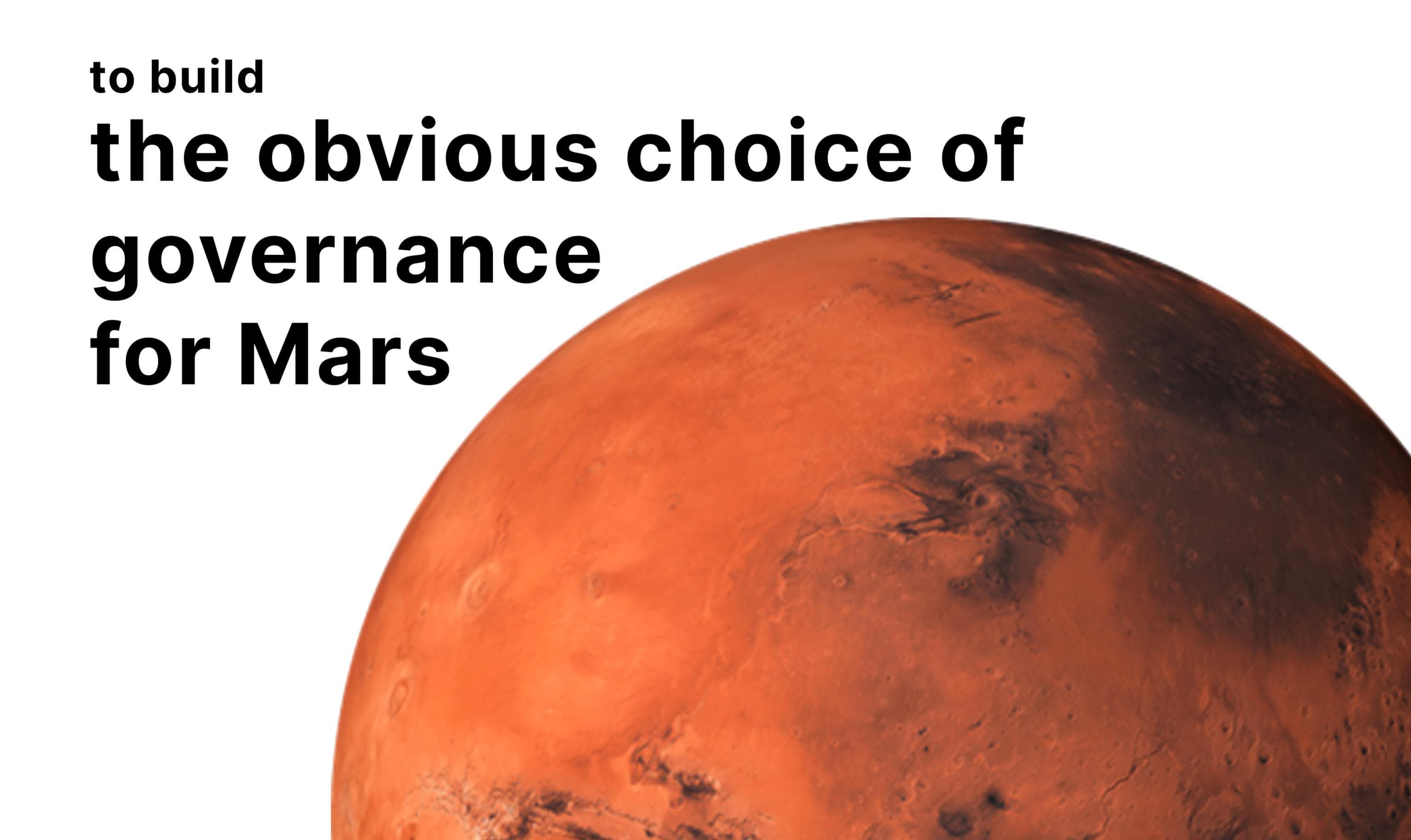 Mars planet surface
